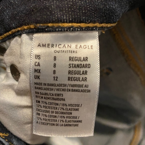 American Eagle Jeans: 8 Regular - Picture 4 of 5